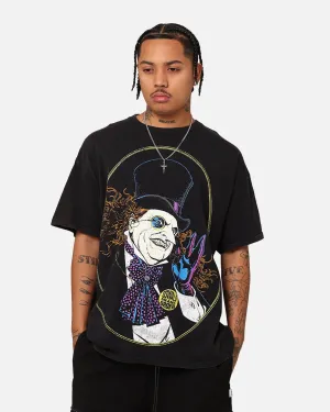 Goat Crew X DC Batman The Penguin Vintage T-Shirt Black Wash Casual Layers Active Layering