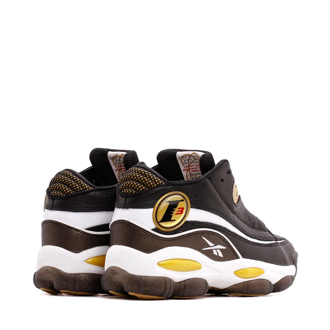 Reebok Classics Basketball Men The Answer DMX Allen Iverson Black Gold GW6372 Reinforced Ankle Collar