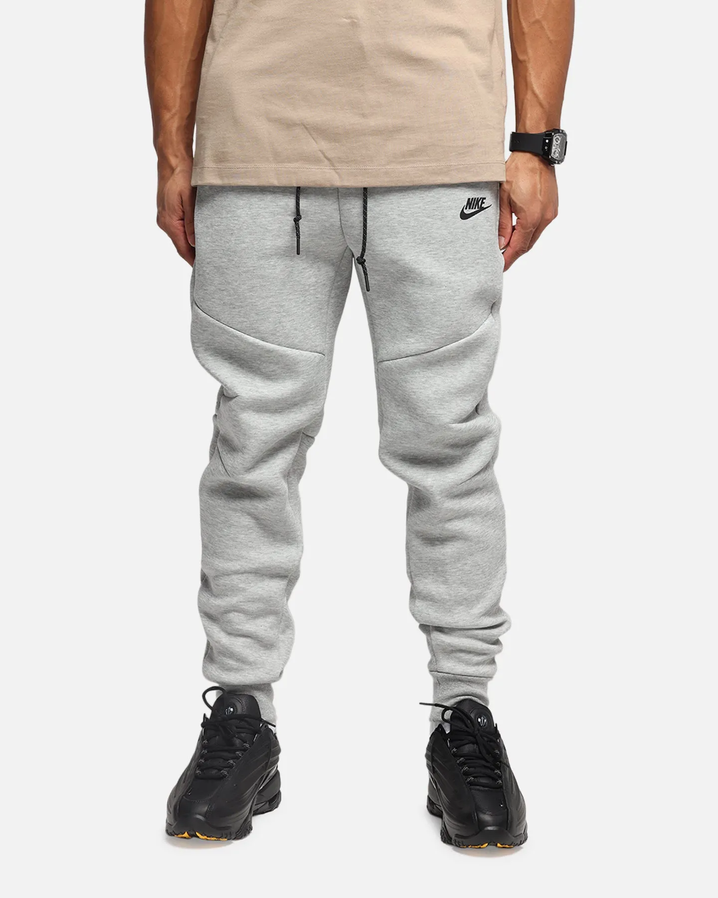 Core Fit Nike Sportswear Tech Fleece Joggers Dark Grey Heather