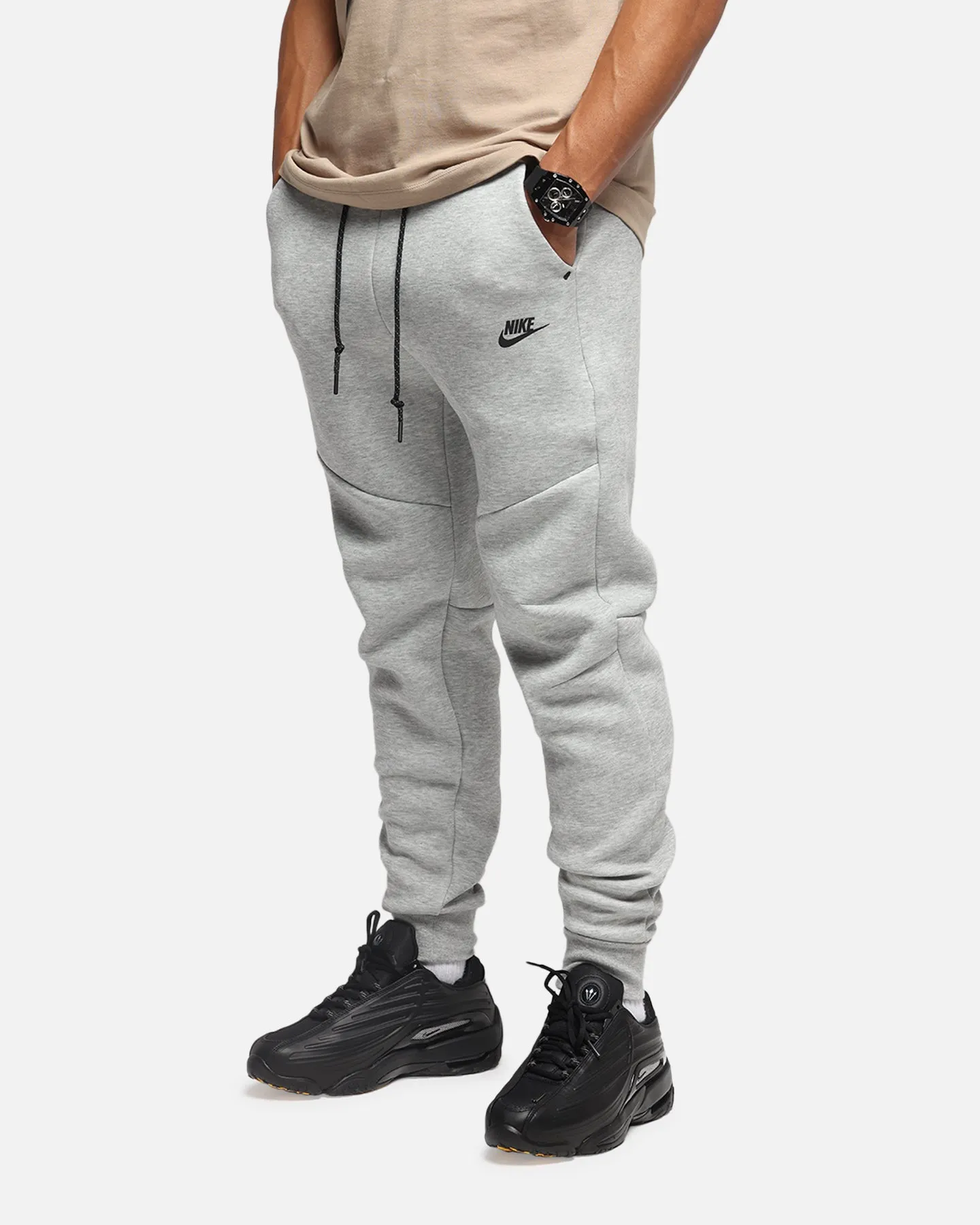 Nike Sportswear Tech Fleece Joggers Dark Grey Heather Anti Odor Technology