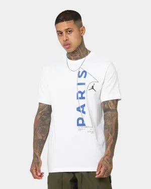 Popular Jordan X Paris Saint-Germain Wordmark T-Shirt White/Game Royal