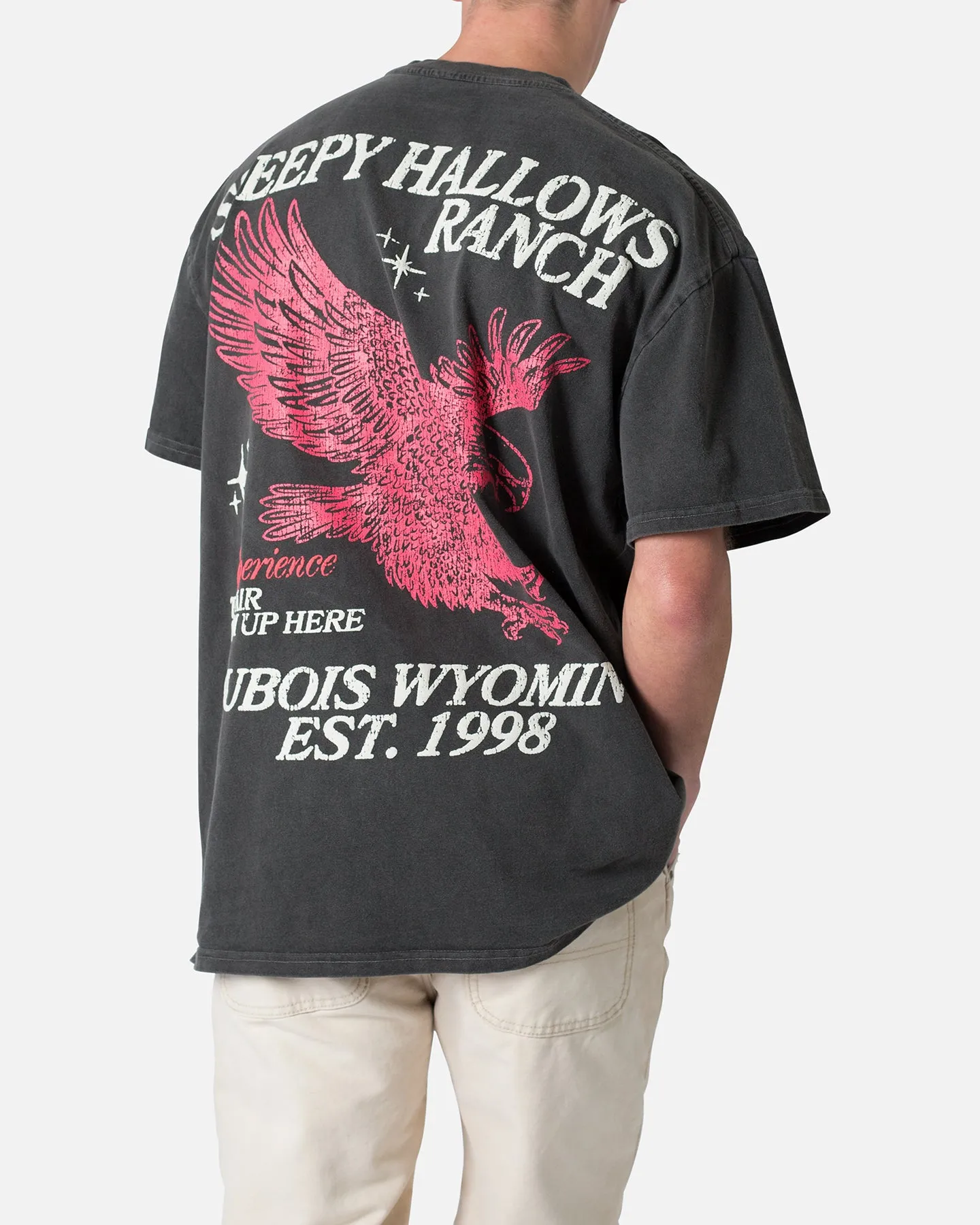 MNML Sleepy Hallows T-Shirt Washed Black Silk combination Urban Trend Look