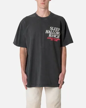 Minimalist purity Anti Shrinkage Treatment MNML Sleepy Hallows T-Shirt Washed Black