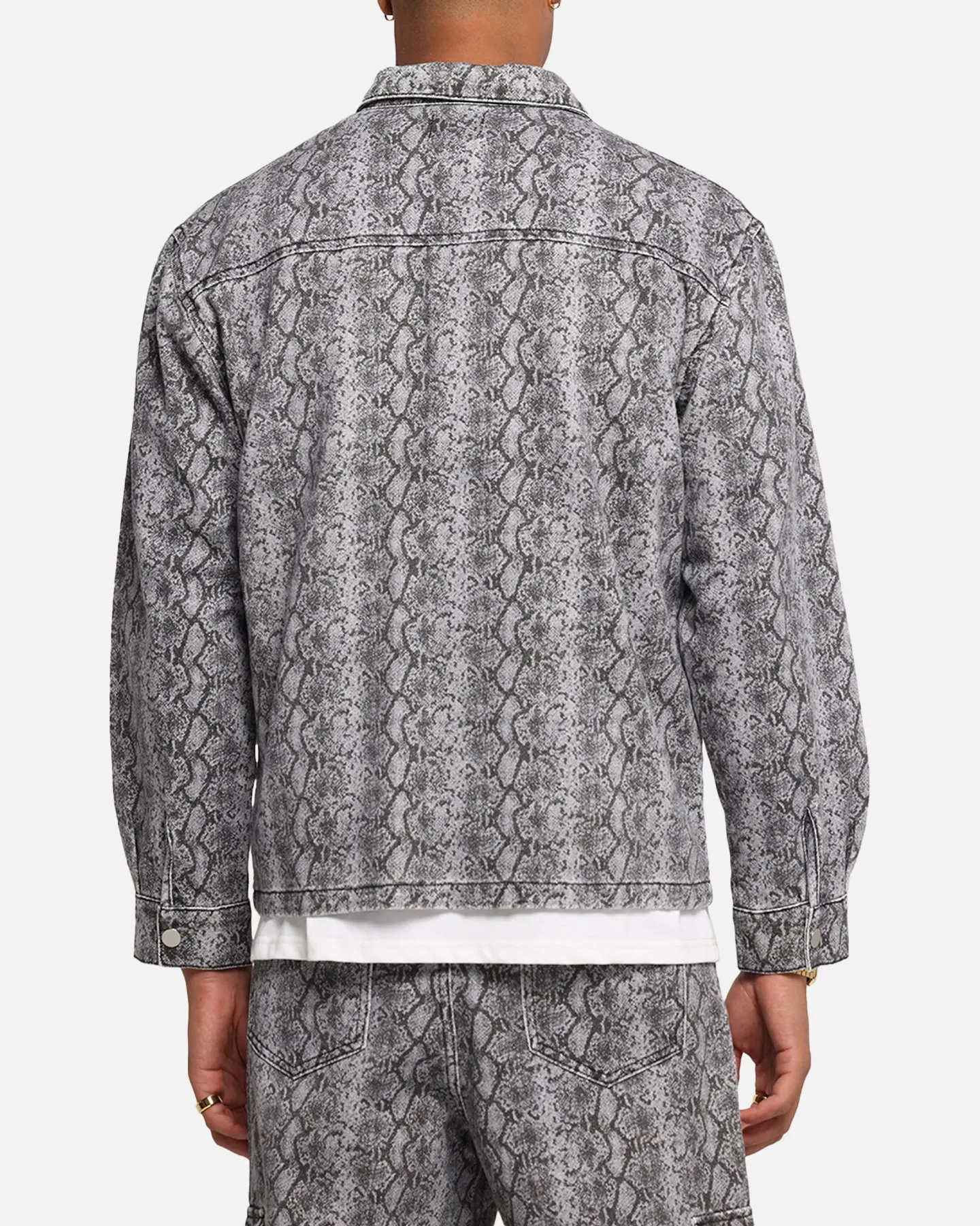 formal dinner XXIII Snake Skin Jacket Black Snake Print