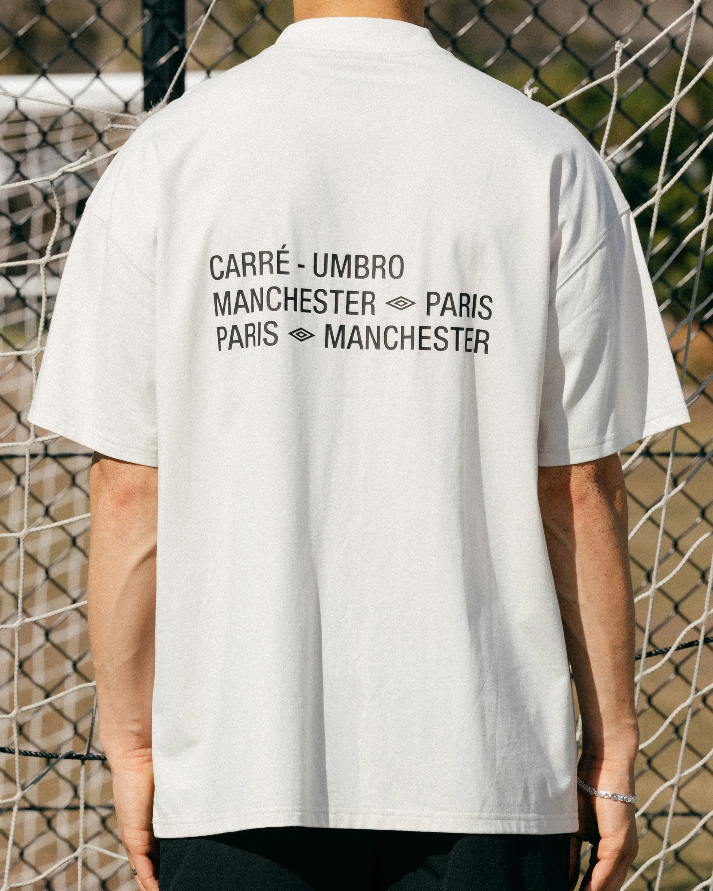 Light Breeze Everyday Fashion Carr?? X Umbro Origins T-Shirt Grey