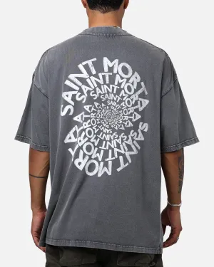 waterproof Fashionable Fit Saint Morta Vortex Mock T-Shirt Washed Charcoal