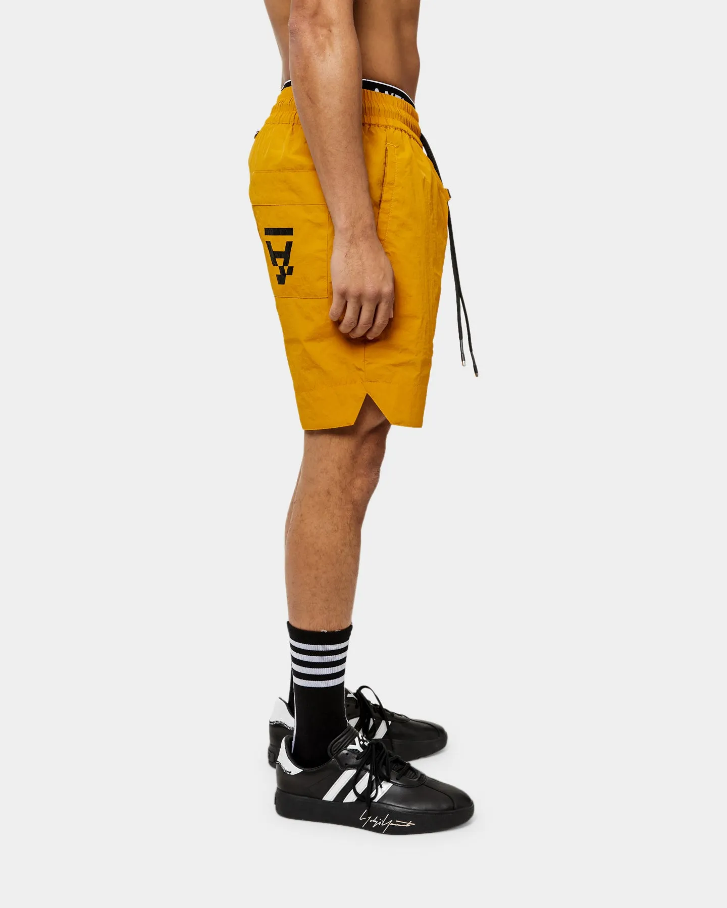 Casual Fit Active Days The Anti Order Future Walk Shorts Mustard