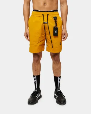 The Anti Order Future Walk Shorts Mustard Travel Flex