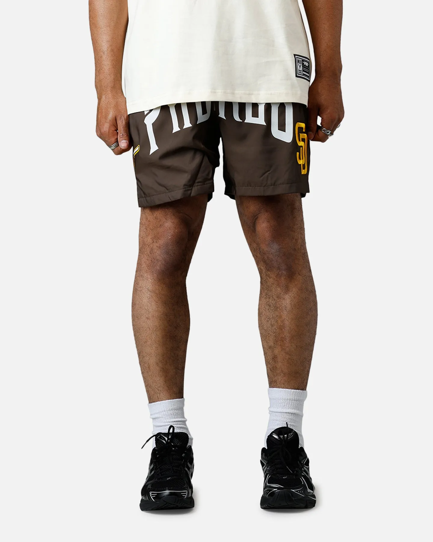 Eco Friendly Fabric Pro Standard San Diego Padres City Tour 2.0 Shorts Brown