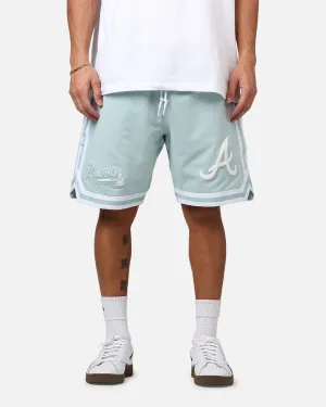 New Era Atlanta Braves 'Logo Select Mint' Shorts Mint/White Breeze Friendly tropical style