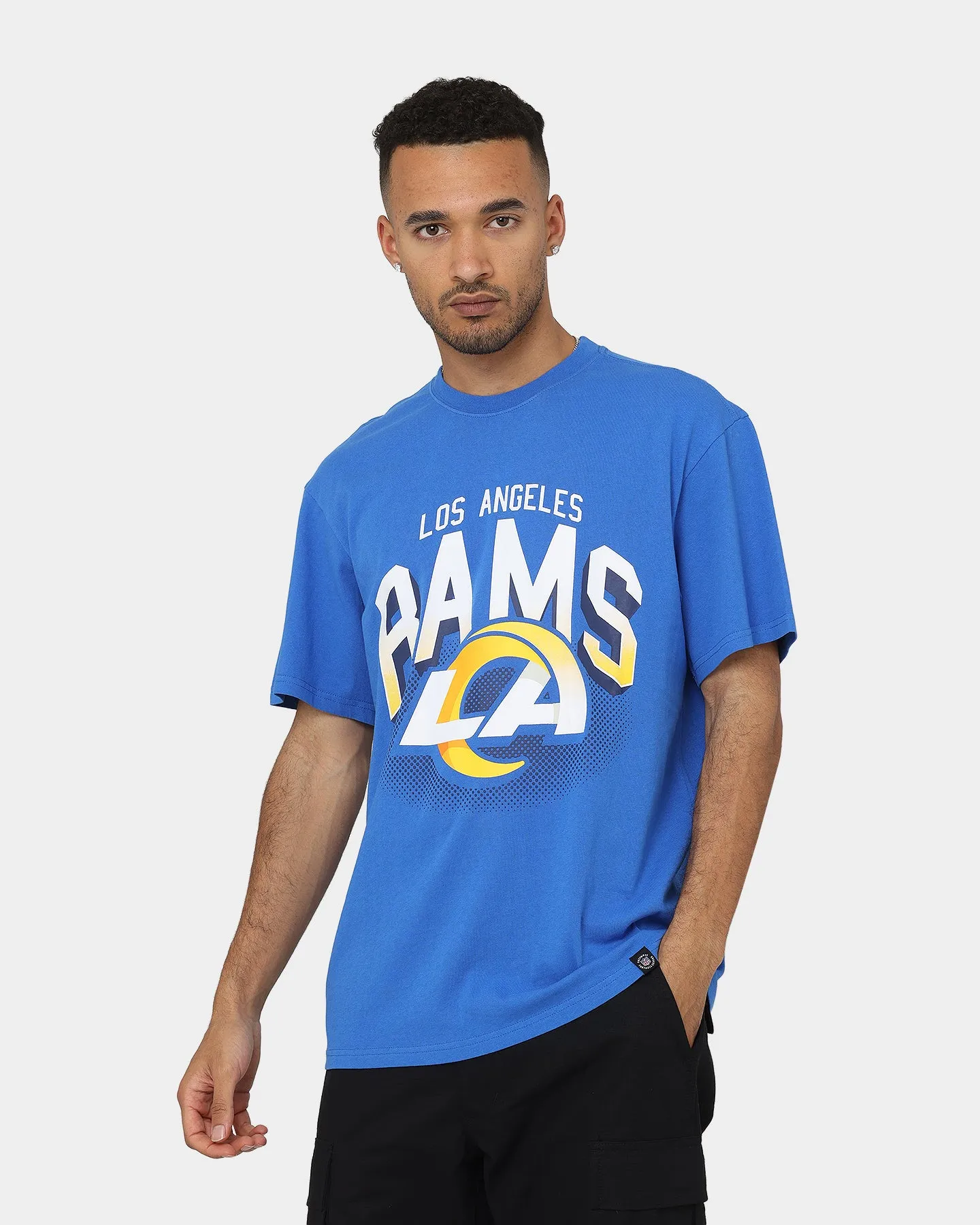 Abrasion resistant proper length Majestic Athletic Los Angeles Rams Vintage Arch T-Shirt Royal