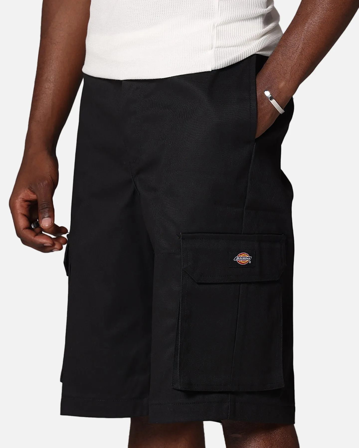 Utility Fit fade - resistant Dickies 131 Slim Straight Cargo Shorts Black