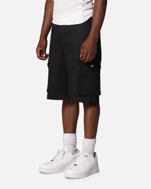 Dickies 131 Slim Straight Cargo Shorts Black Durable Hemming Abrasion Resistant Fabric