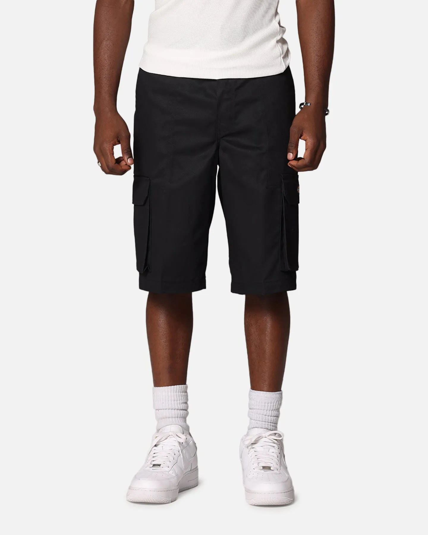 first day of school Dickies 131 Slim Straight Cargo Shorts Black