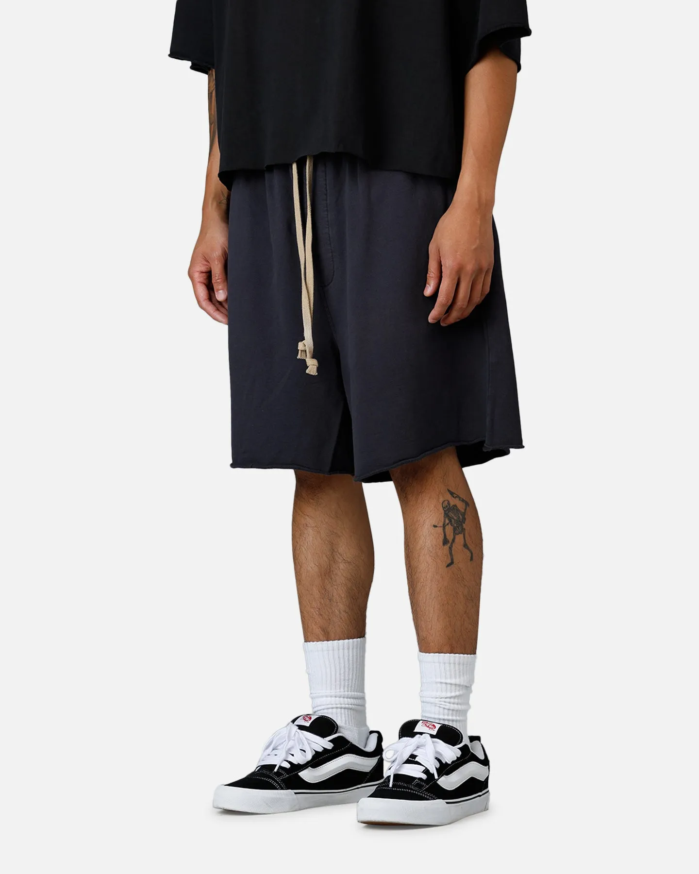 Christmas gift MNML Oversized Cargo Sweat Shorts Rust