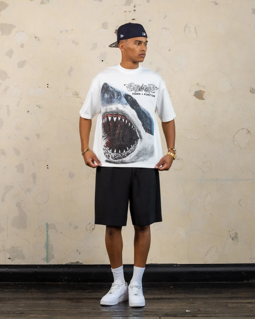 404 Riptide Vintage T-Shirt Off White Durable Material