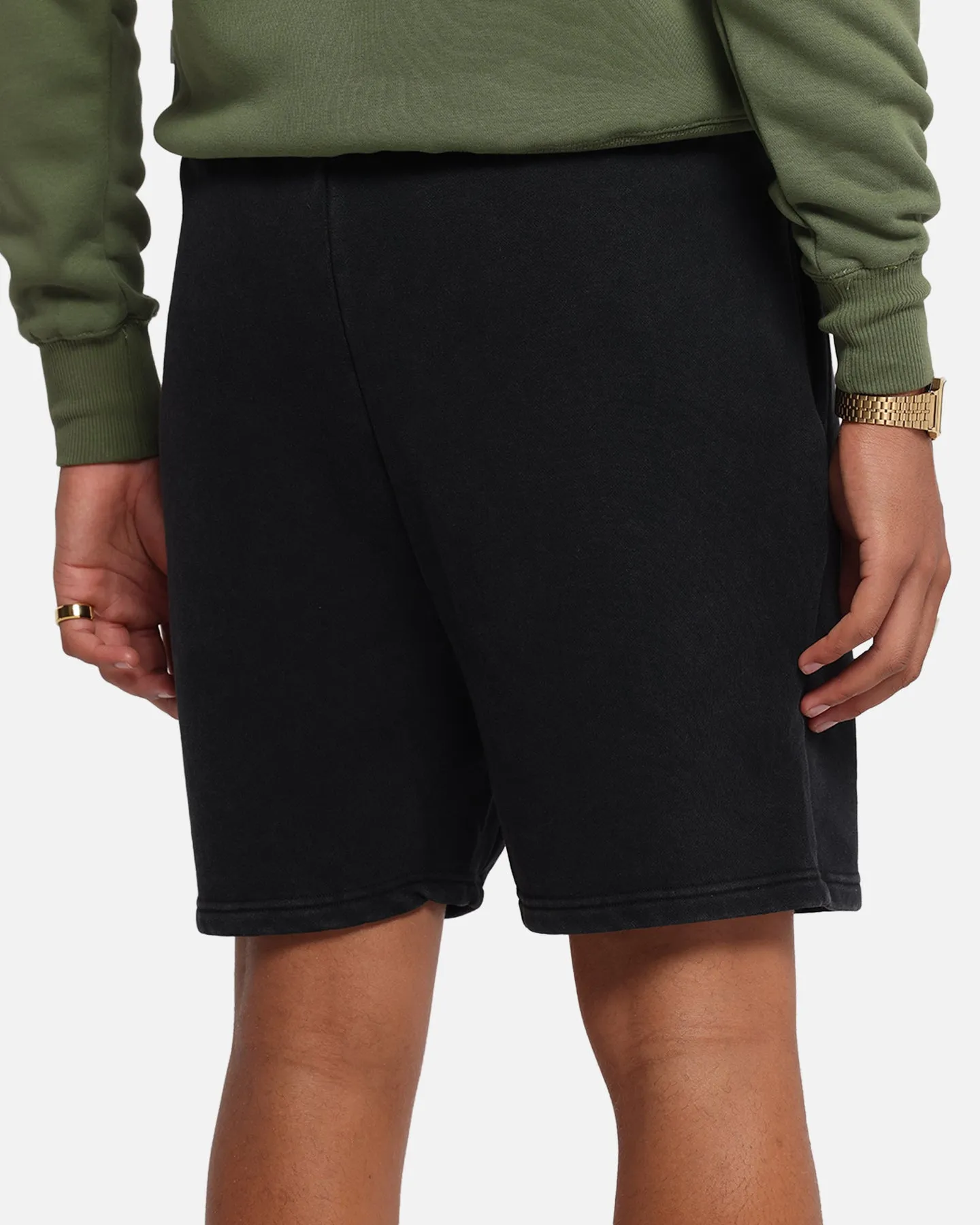 Carre Con-Star Sweat Shorts Black basketball clothing Durable Stitching