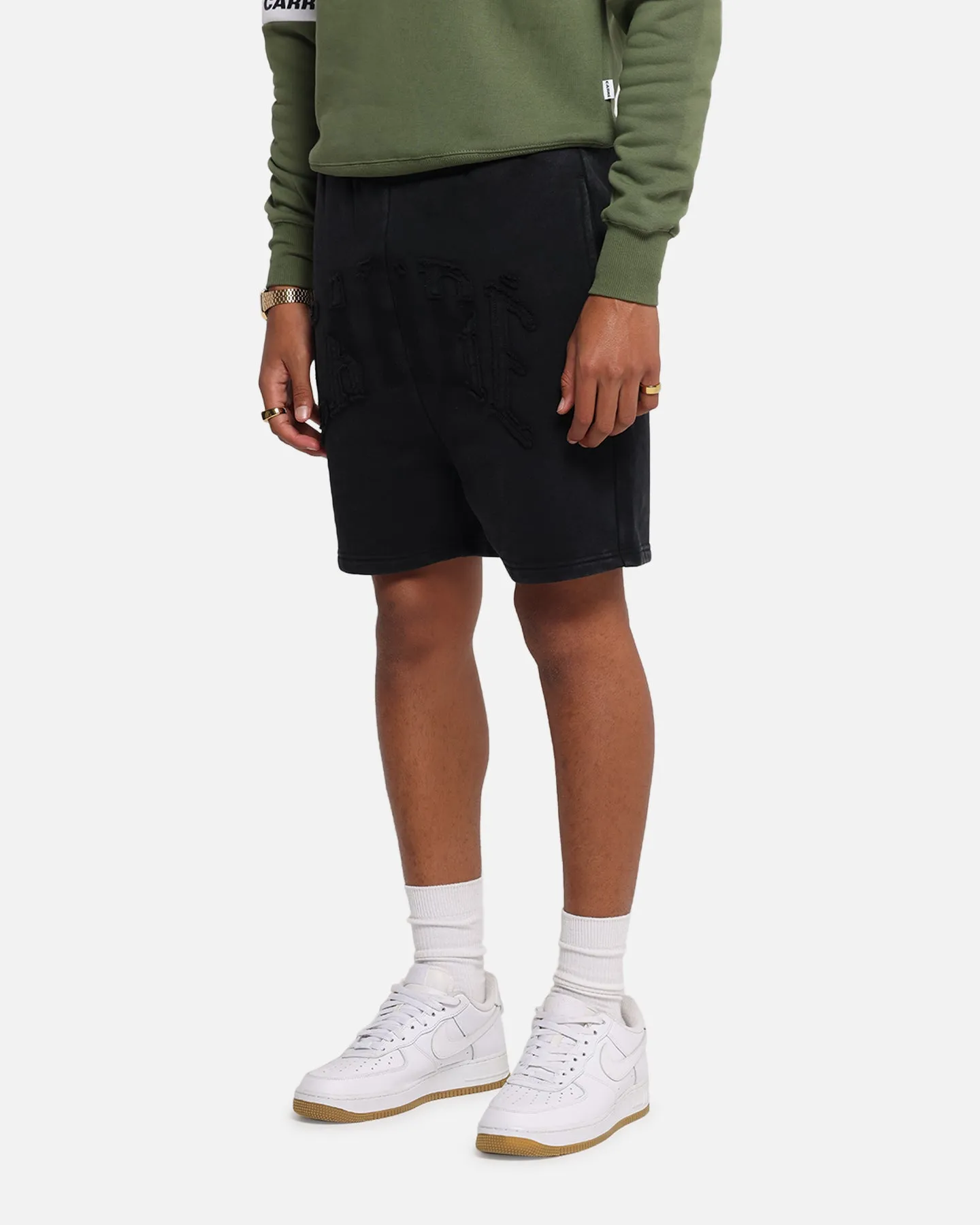Carre Con-Star Sweat Shorts Black Sleek Design