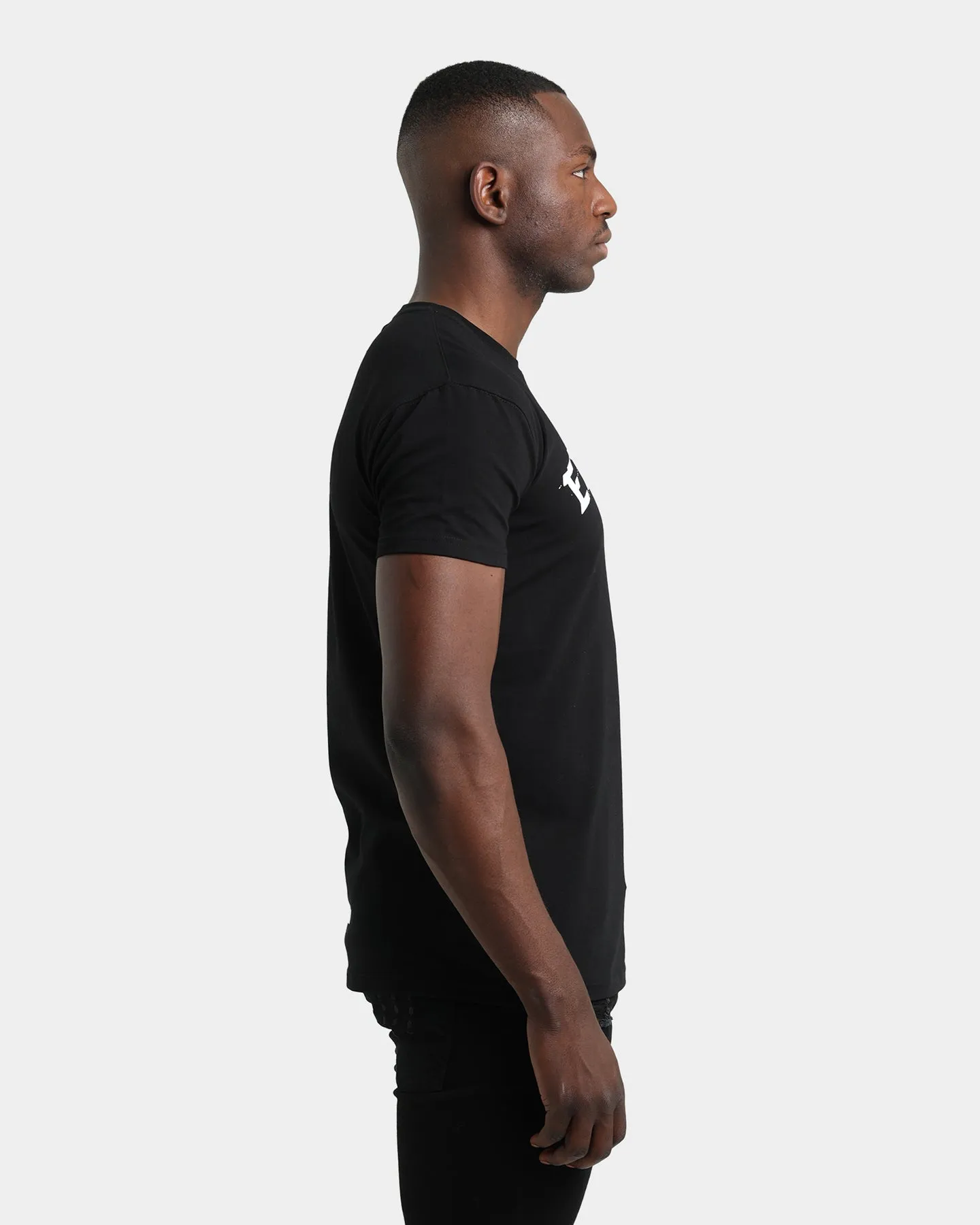 graduation Emperor Apparel Endure Hustle T-Shirt Black/White