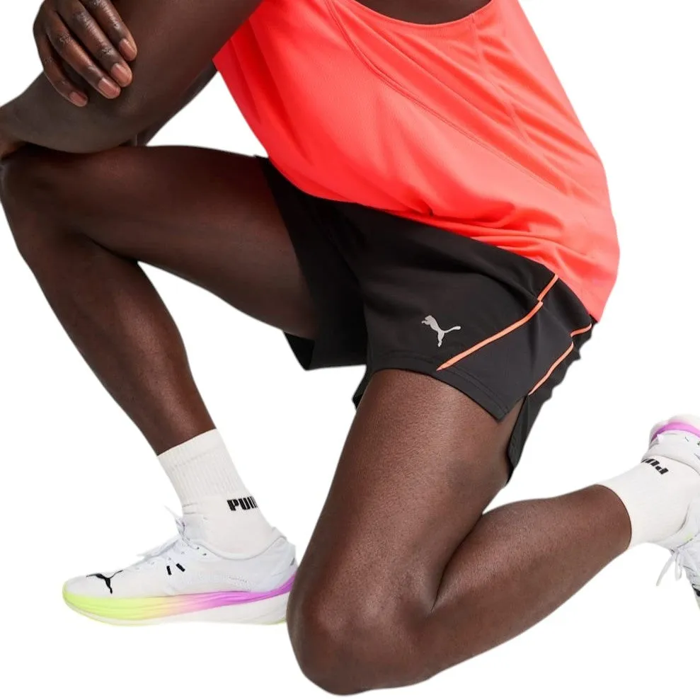 Puma Run Velocity Mens 5" High-Rise Training Short Slim Fit Design