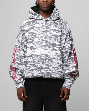 Winter Fashion City Mood Loiter Soho Hoodie Snow Camo