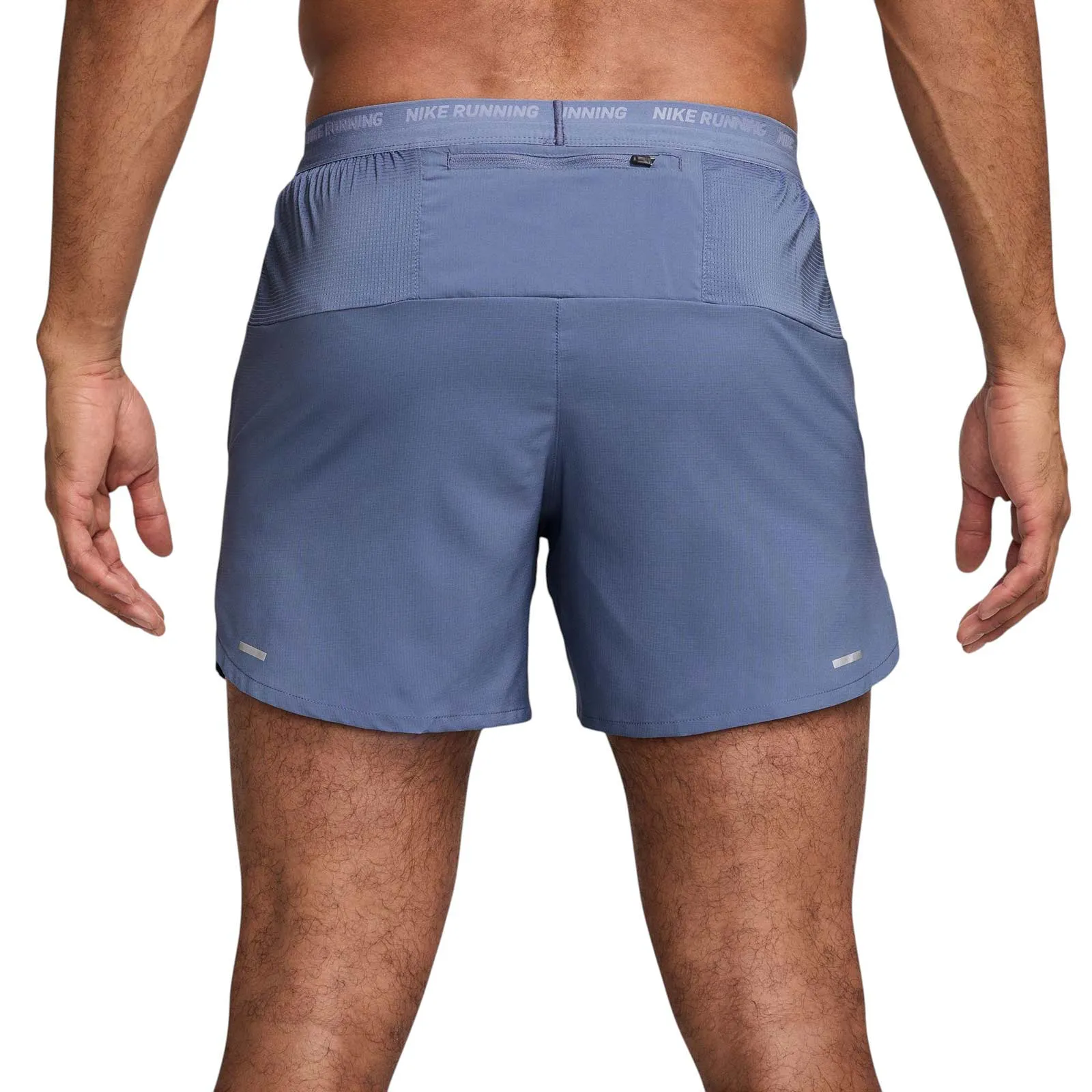 Nike Stride Mens Dri-FIT 5" Brief-Lined Running Shorts Snug Fit Cooling Fabric