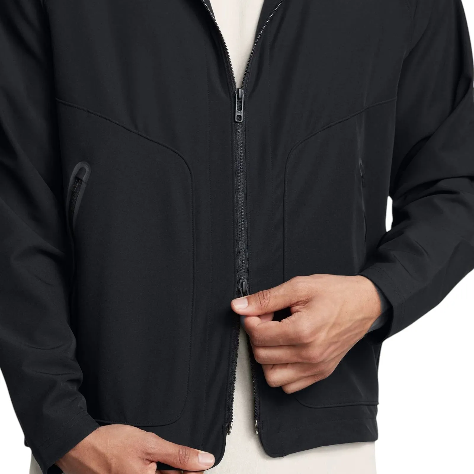 Clean Cut Active Protection Under Armour Unstoppable Mens Full-Zip Hooded Jacket
