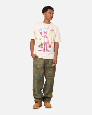 Market Pink Panther Nostalgia T-Shirt Ecru Simple Look Summer Style