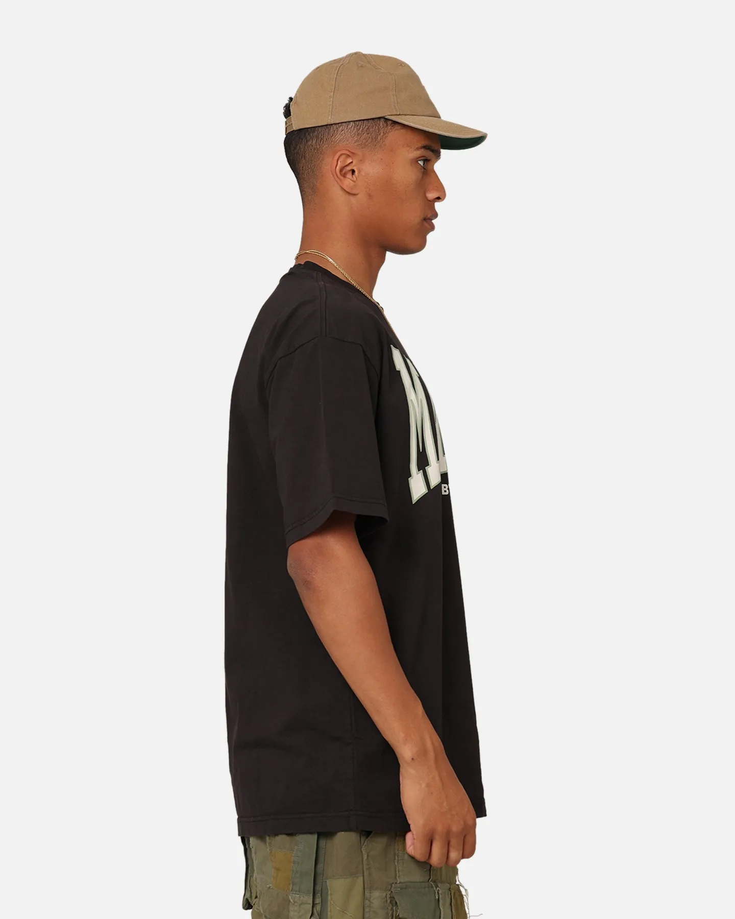 cycling outfit Market Persistent Logo T-Shirt Washed Black