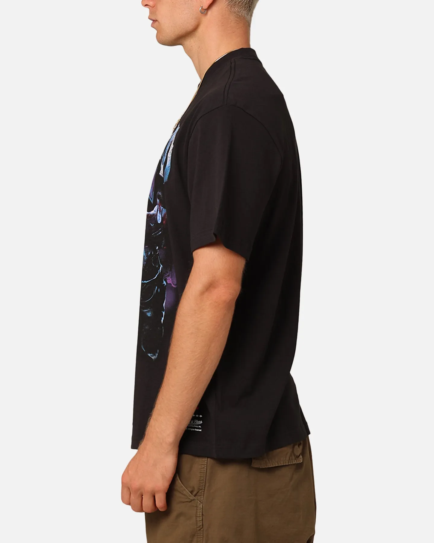 Mitchell & Ness X WWE The Undertaker T-Shirt Overdyed Black Timeless Look Trendy Layering