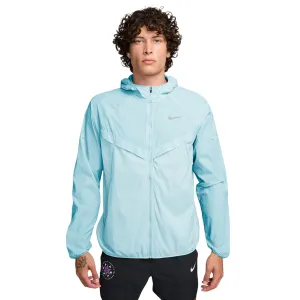 Nike Stride Mens Repel Uv Running Jacket Button Snap Conversion Shield