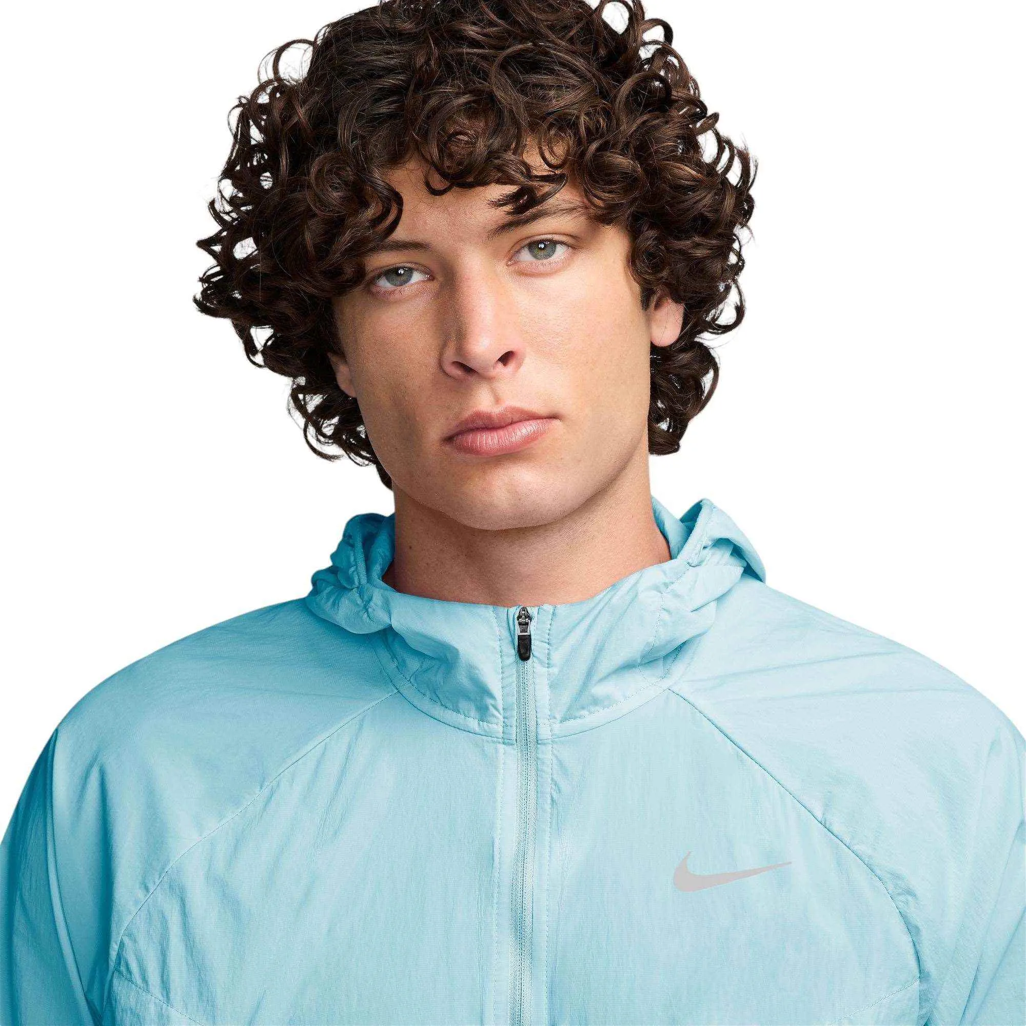 Nike Stride Mens Repel Uv Running Jacket Dry clean only