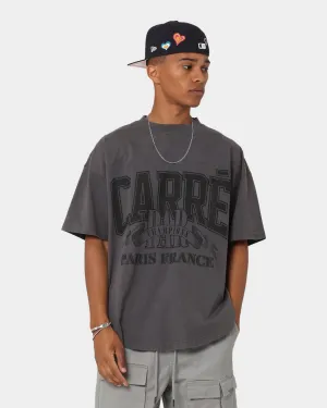 Carr?? Champs G.I Oversized T-Shirt Black Everyday Top Chic Vibe