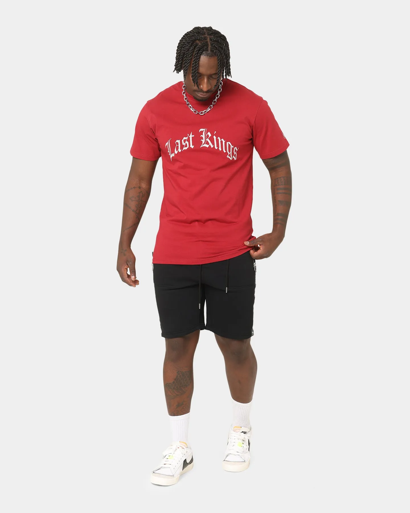 Prom Printed design Last Kings Arch Short Sleeve T-Shirt Bloodstone