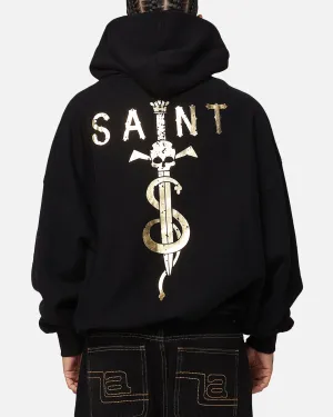 Saint Morta Daggers Premium Hoodie Black/Gold Comfortable