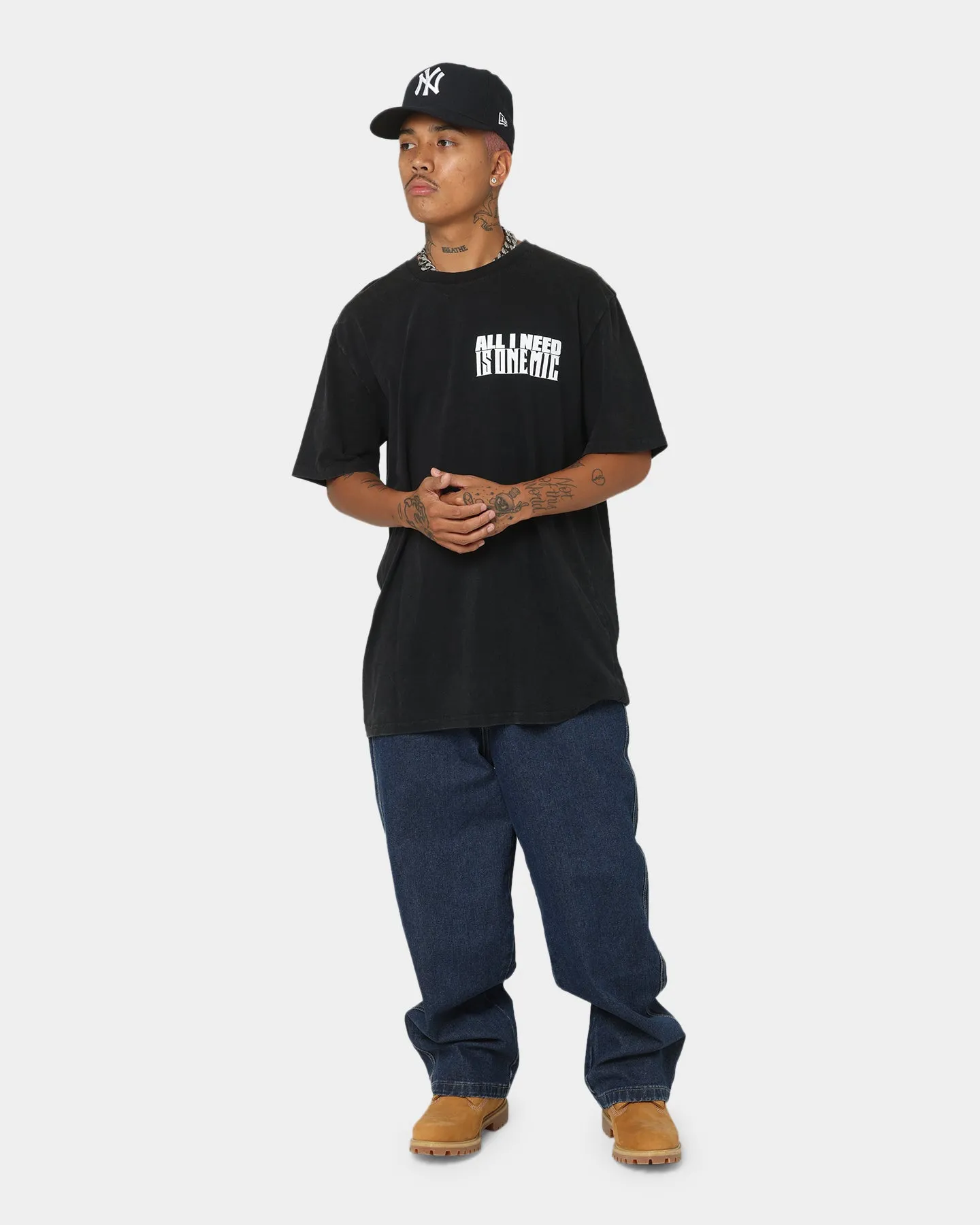 Top Rated Nas Stillmatic 2001 T-Shirt Washed Black