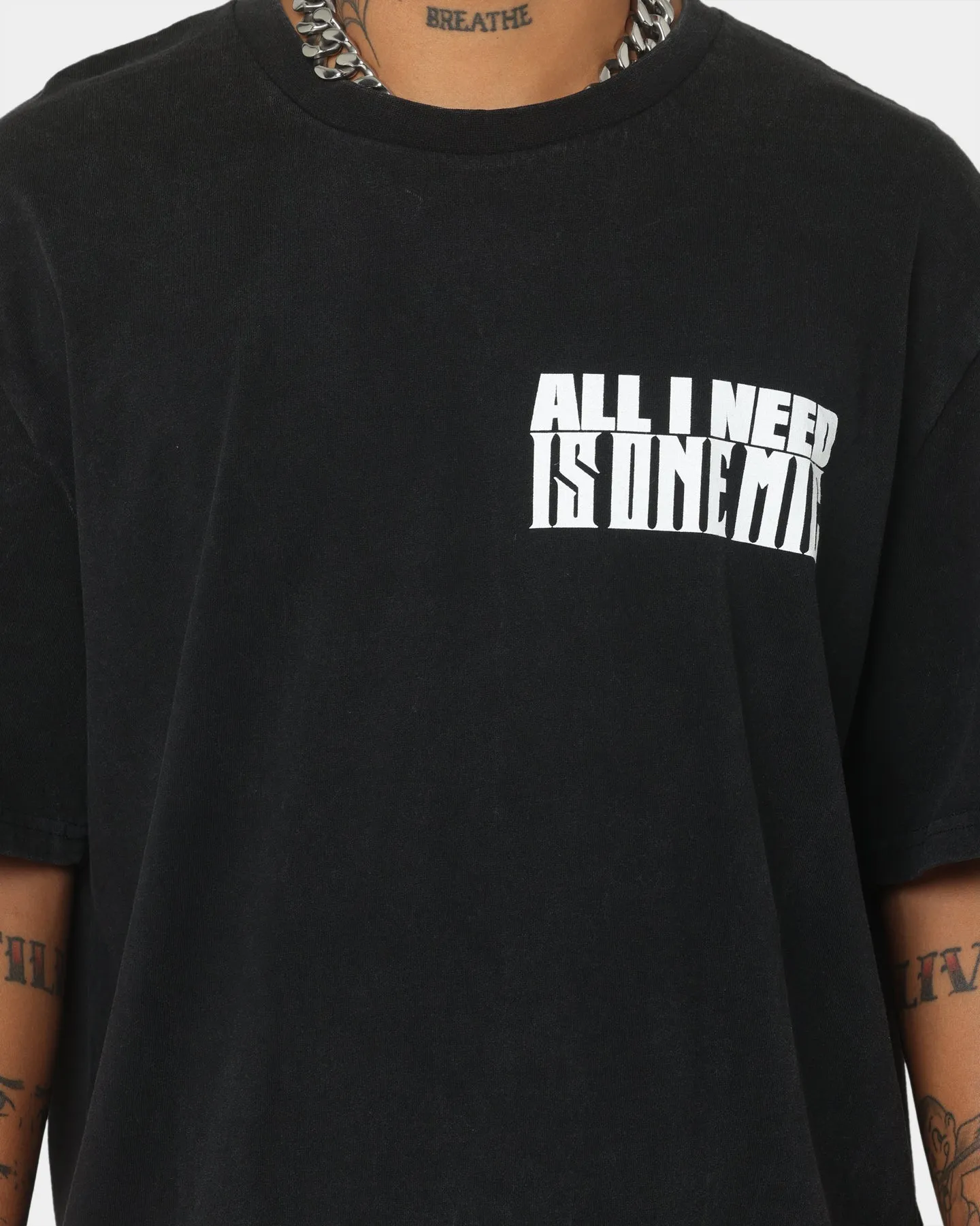 Comfortable All Day Wear Nas Stillmatic 2001 T-Shirt Washed Black