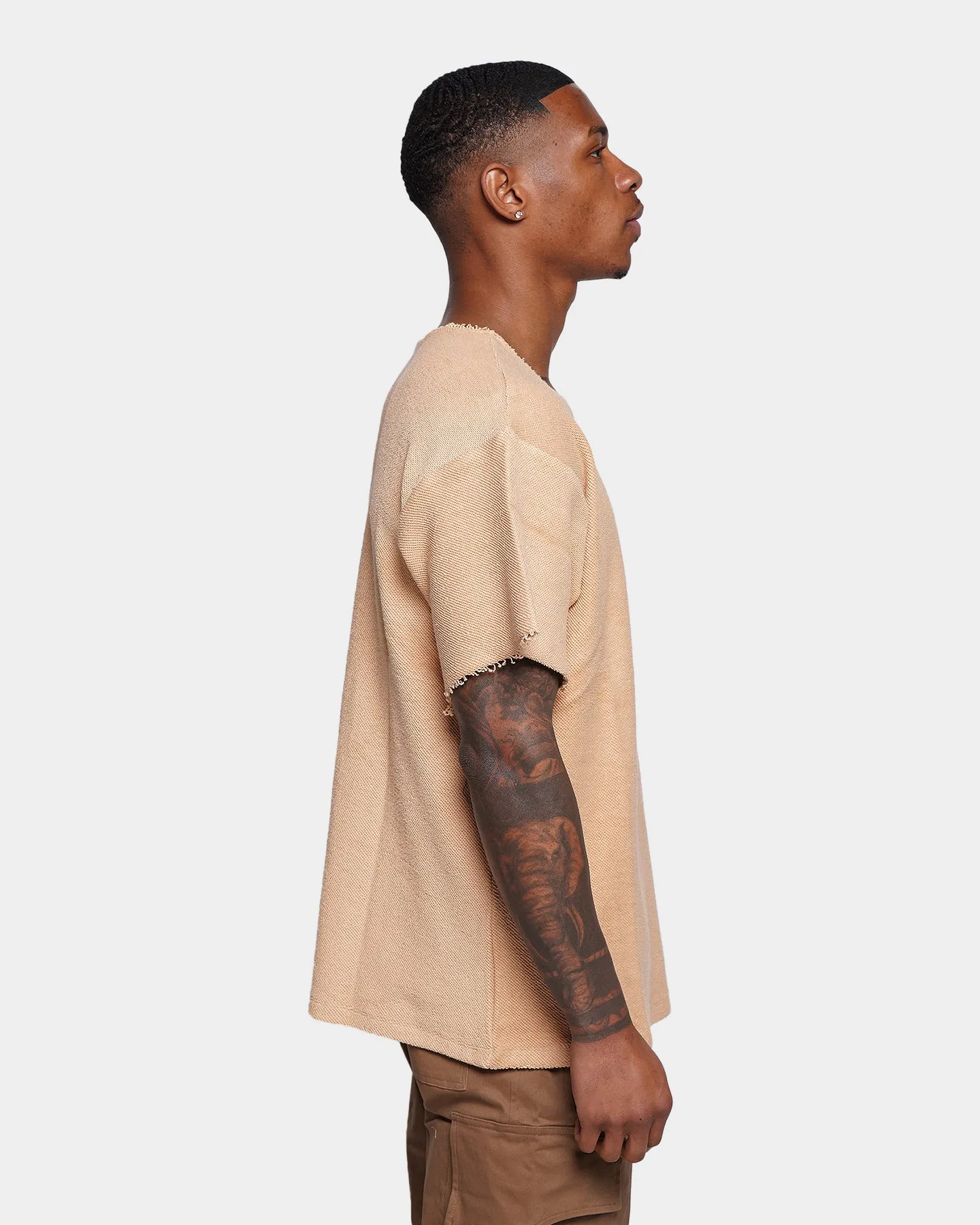 Street Smart Cozy Feel XXIII Albion Inside Out T-Shirt Tan