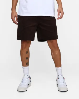 Slim Shape Adaptive Fit XXIII Jason Corduroy Shorts Brown