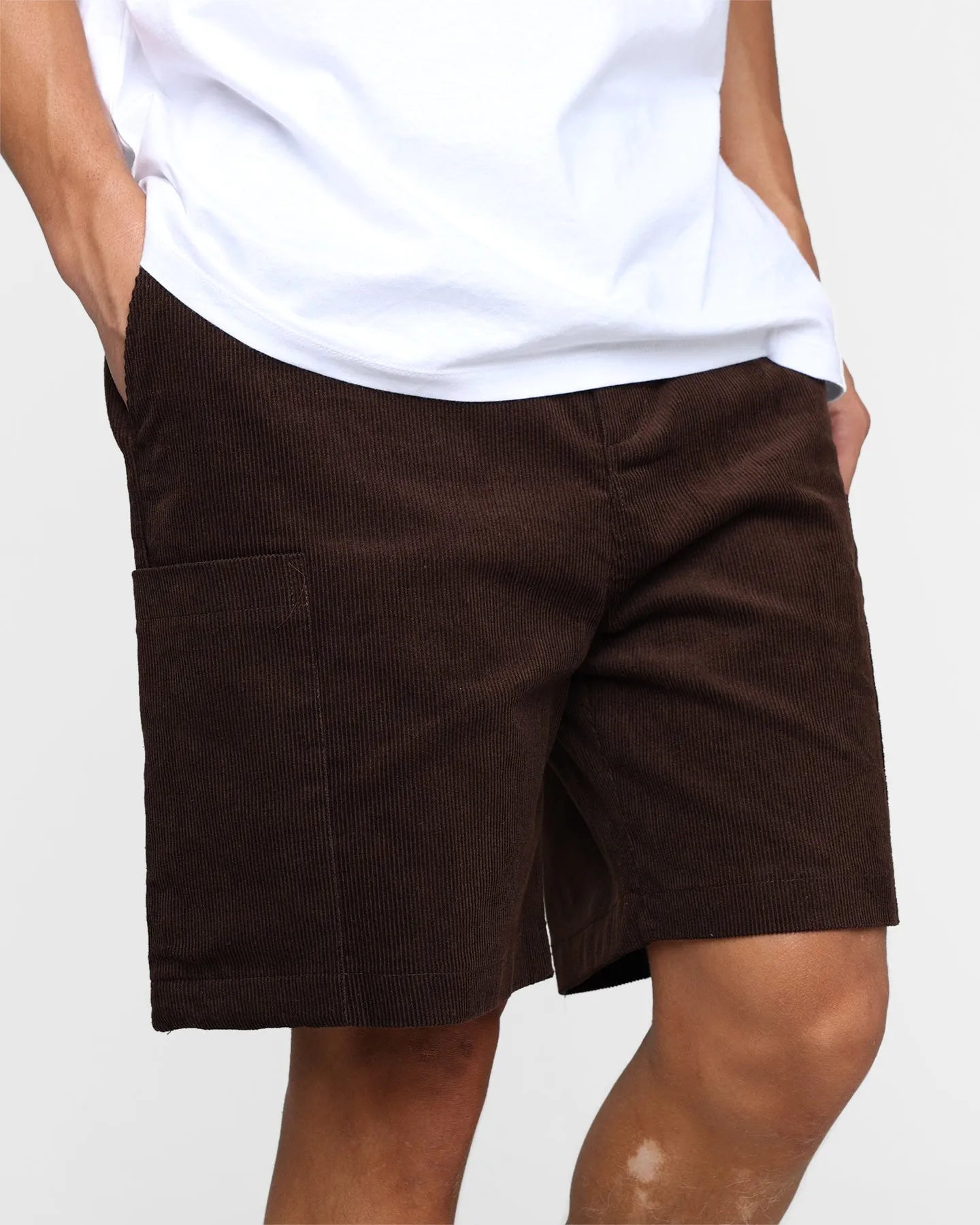 XXIII Jason Corduroy Shorts Brown Quick Layering