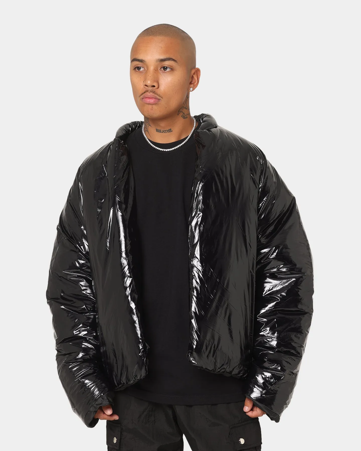 Reveal Club Paradise  Paxton Puffer Jacket Black