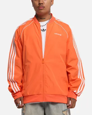 Adidas Archive Track Jacket Orange Layering Compatible