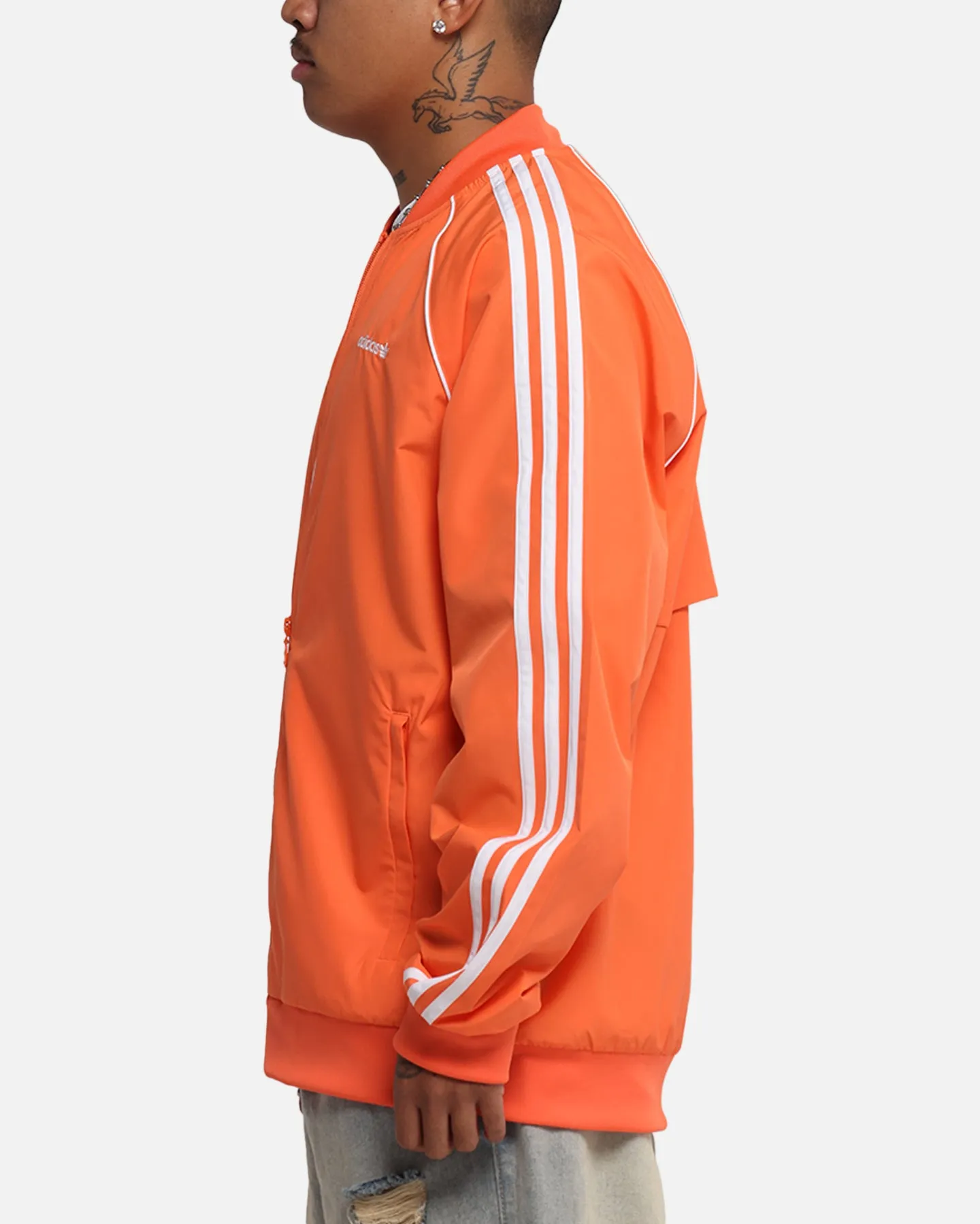 Chilly Days Adidas Archive Track Jacket Orange