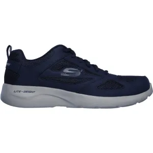 Skechers Mens Dynamight 2.0 Lace Up Memory Foam Trainer Navy Comfortable Design