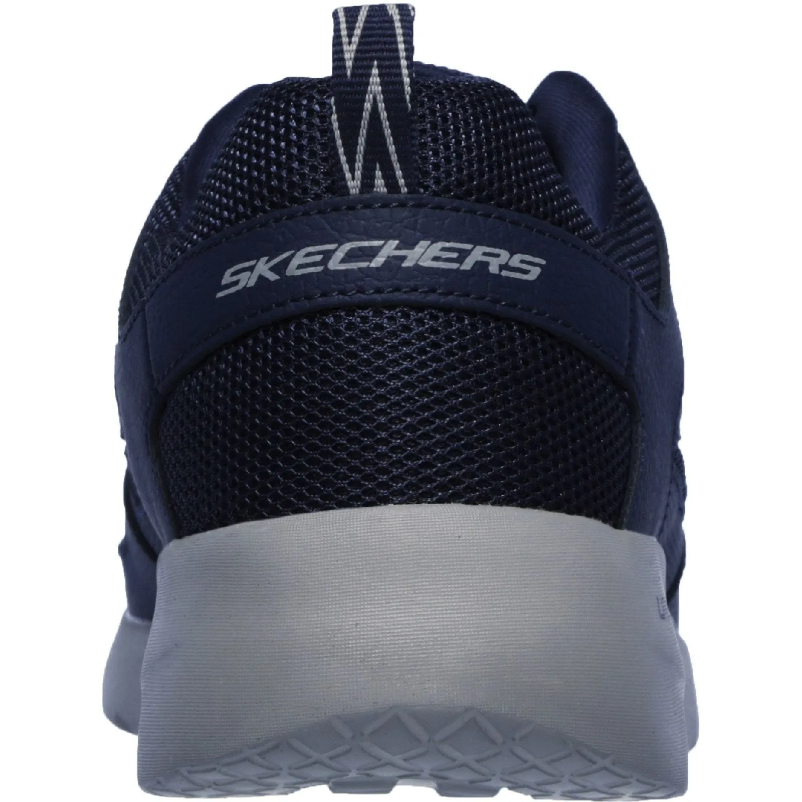 Skechers Mens Dynamight 2.0 Lace Up Memory Foam Trainer Navy Wild Trek