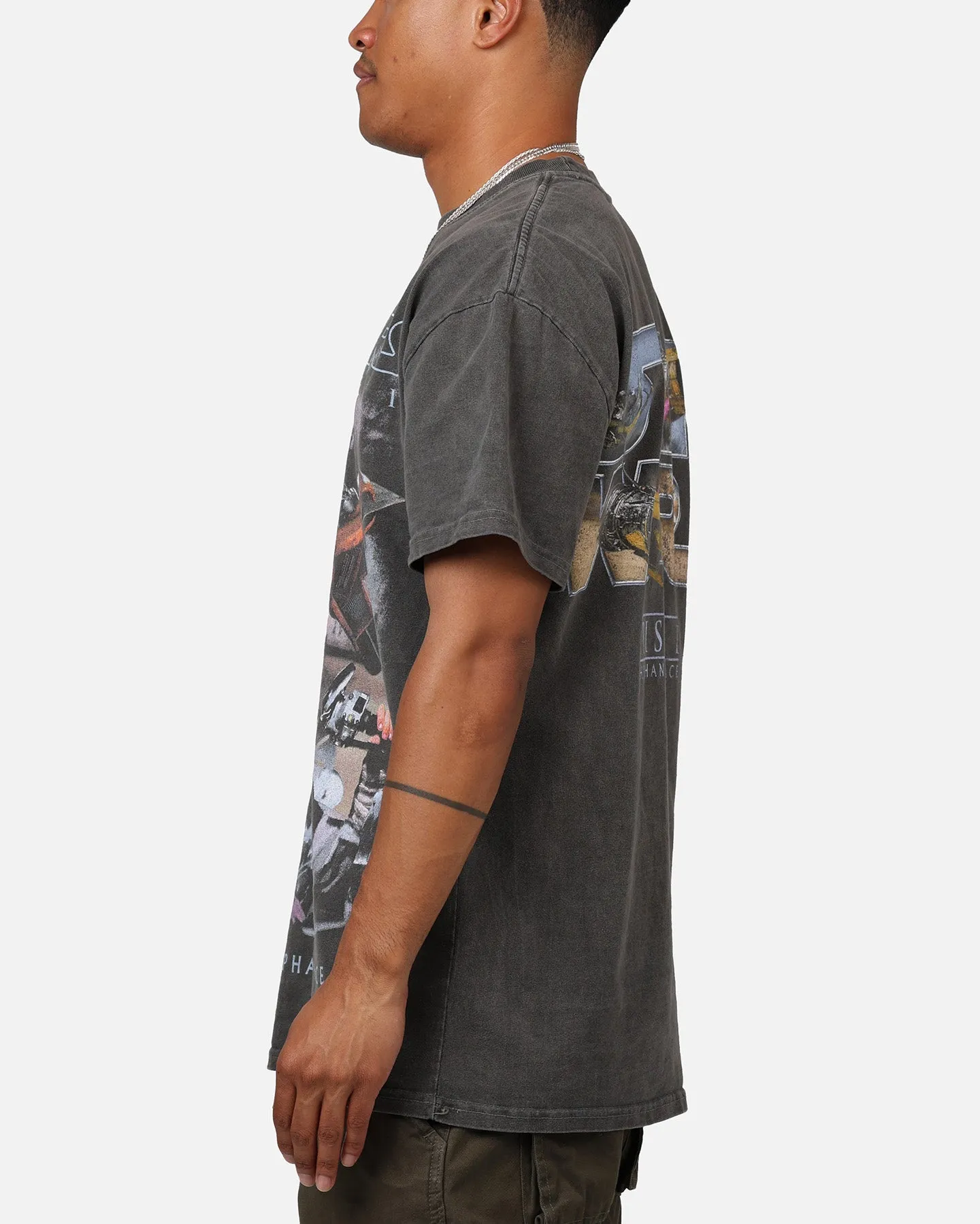 Star Wars Episode I '99 Heavyweight Vintage T-Shirt Black Wash Unique Design Durable Knitwear