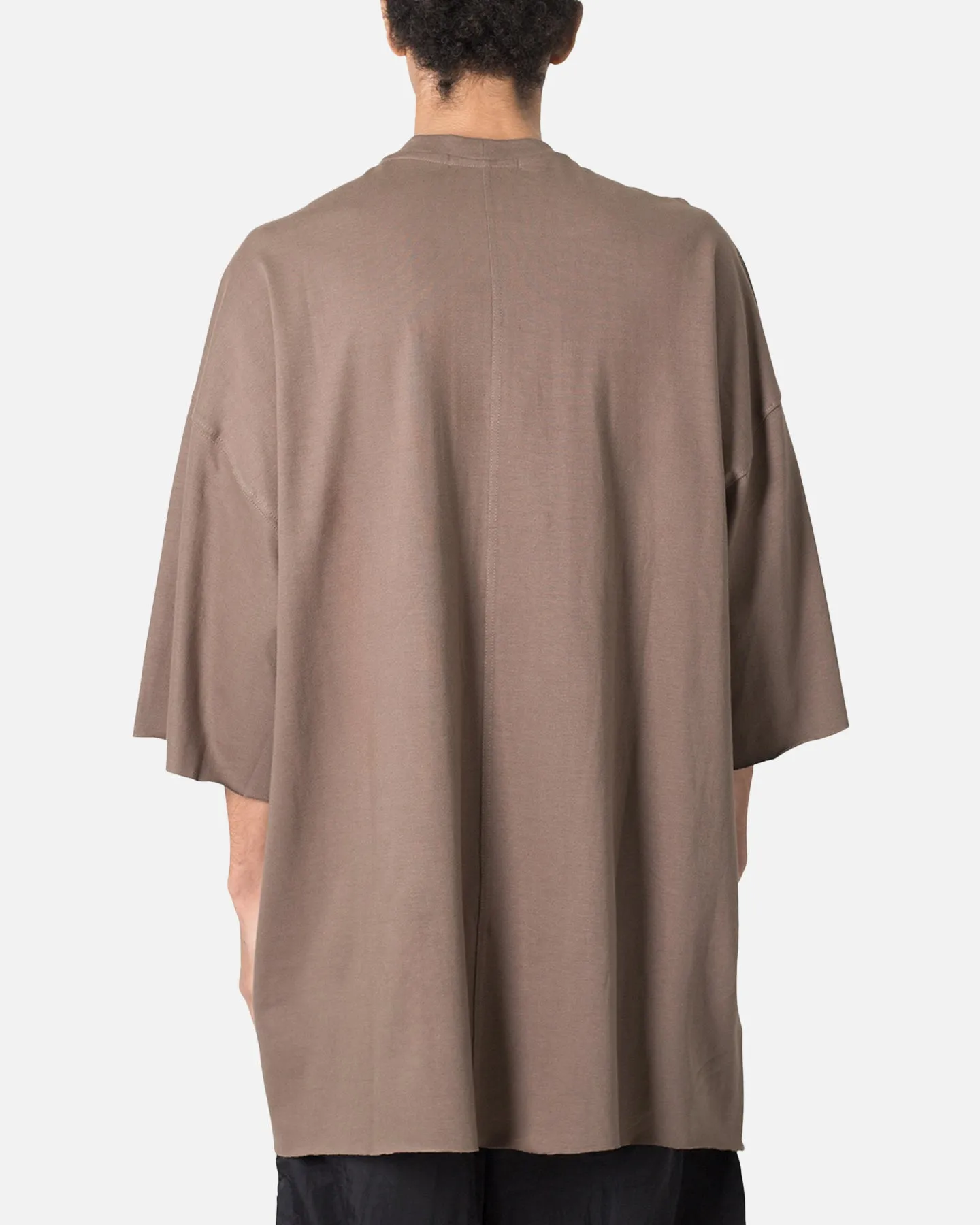 Organic Cotton MNML Bat Wing T-Shirt Chocolate