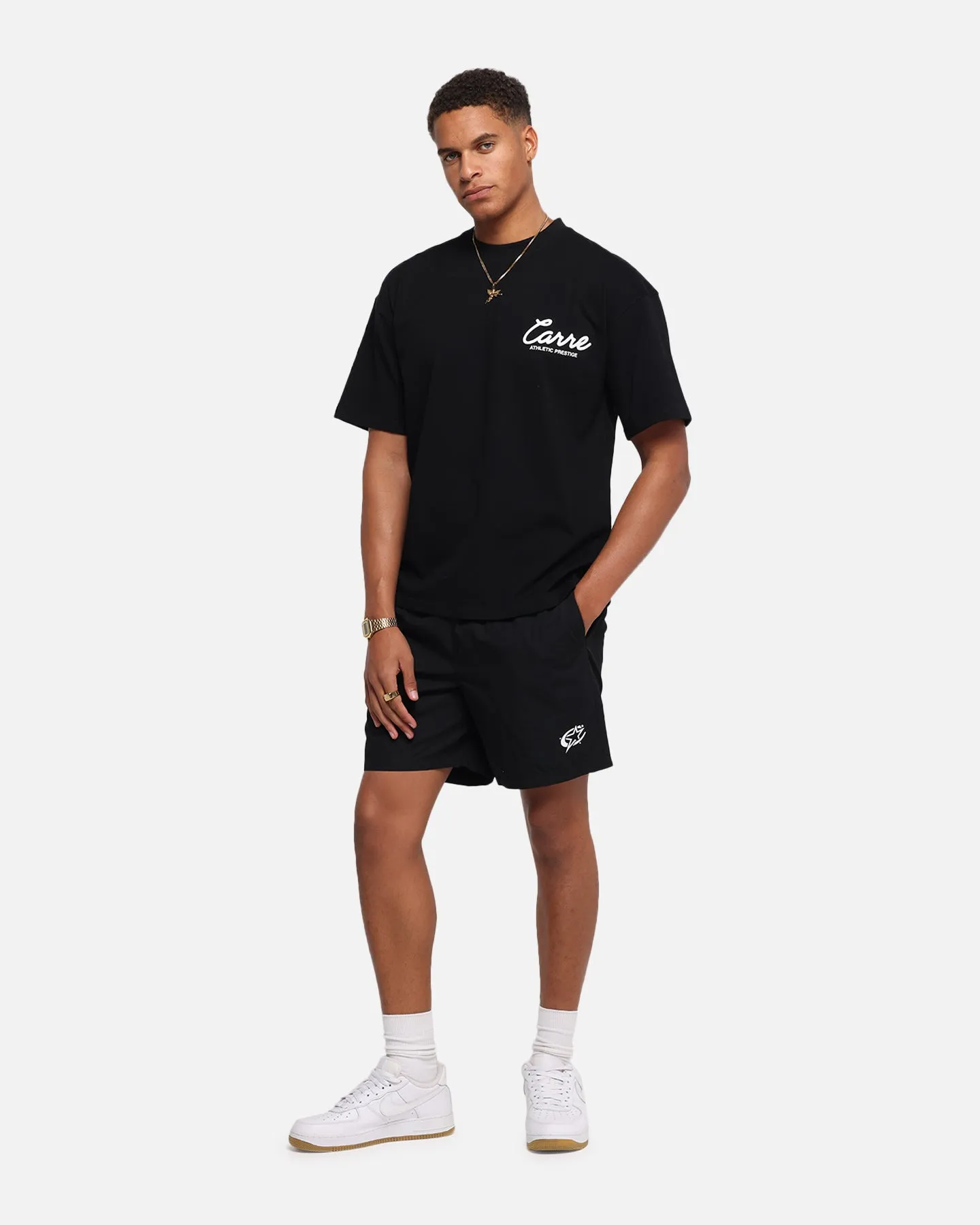 retail industry Carre C-Star Line Beach Shorts Black