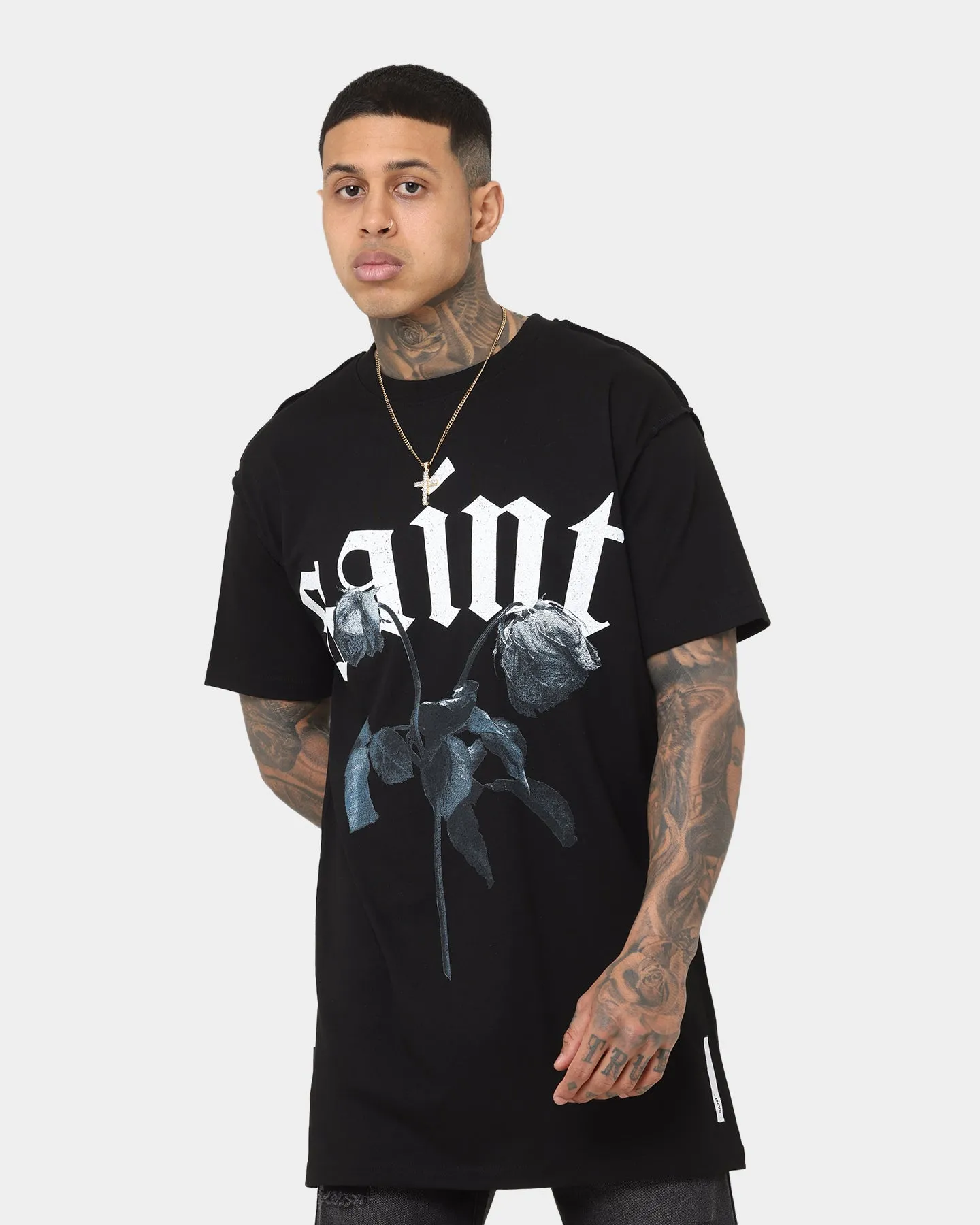 Stylish Look Saint Morta True Love Lafayette T-Shirt Black