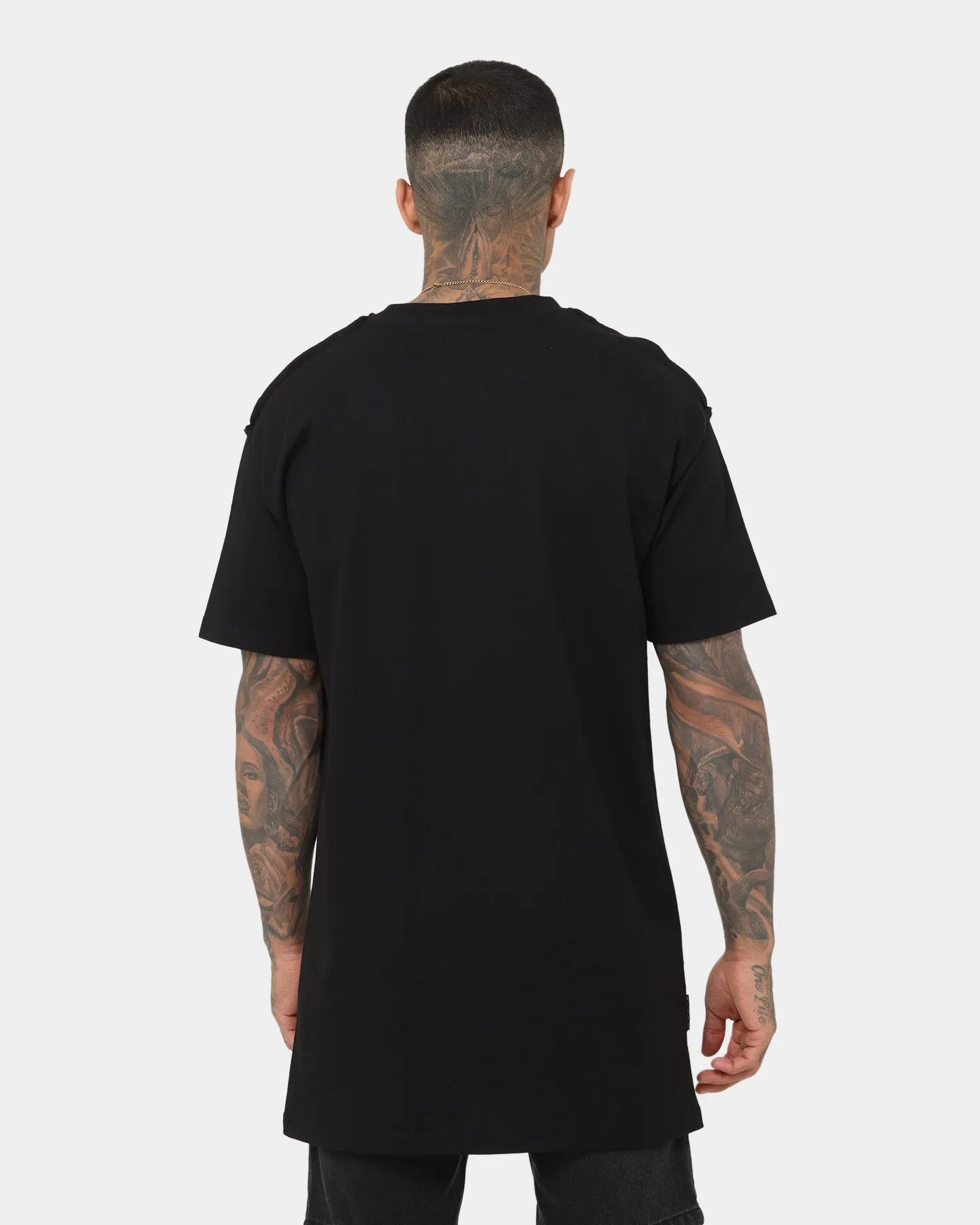 Yarn Dyed Fabric Saint Morta True Love Lafayette T-Shirt Black